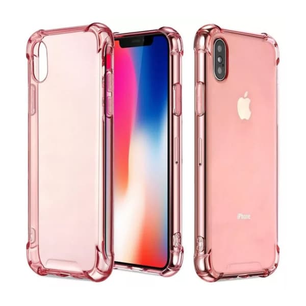 Stöttåligt Mobilskal iPhone XR - Rosa