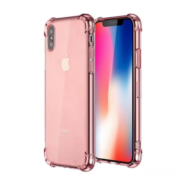 Stöttåligt Mobilskal iPhone XR - Rosa