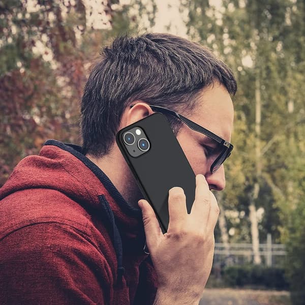 Mobilskal Silikon iPhone 13 Mini - Svart