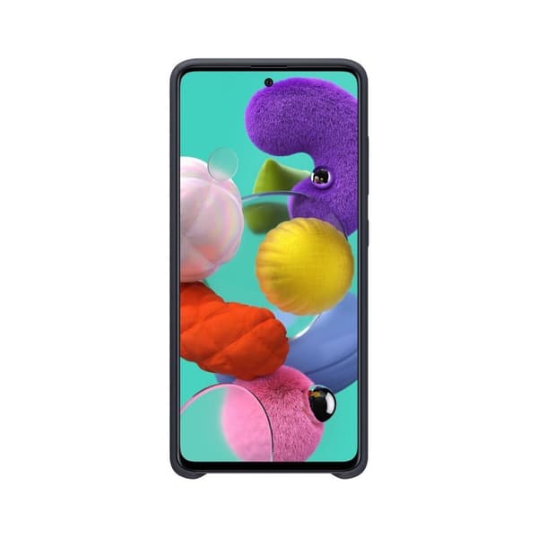 Samsung A52 Silikonskal - Svart