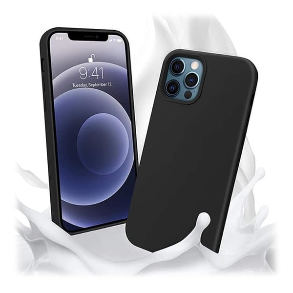 Mobilskal Silikon iPhone 13 Pro - Svart