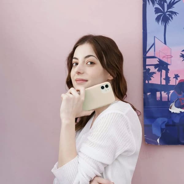 iPhone 11 Silikonskal Rvelon - Beige