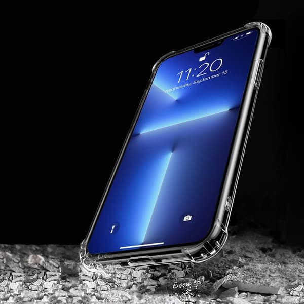 iPhone 13 Pro Skal Stöttåligt Rvelon - Transparent