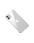 Miniatyrbild 3 av 4: iPhone 12 Mobilskal med Kameraskydd - Silver/transparent