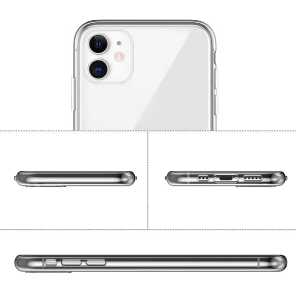 iPhone 11 Mobilskal TPU - Transparent