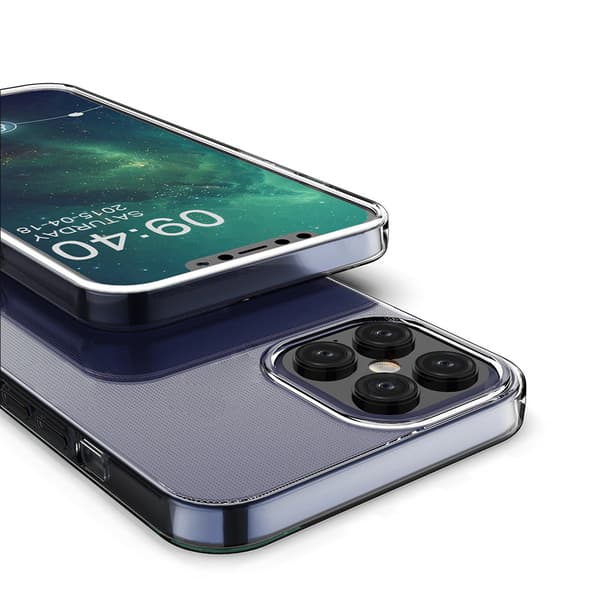 Mobilskal TPU iPhone 12/12 Pro - Transparent
