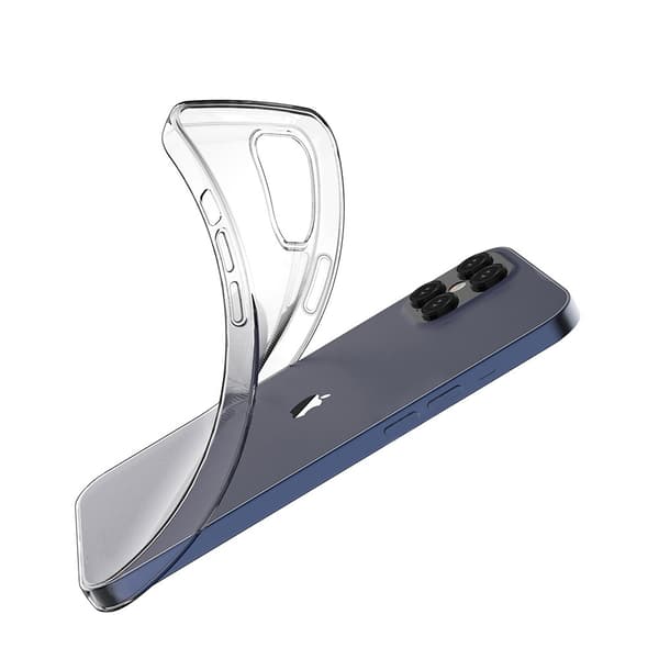Mobilskal TPU iPhone 12/12 Pro - Transparent