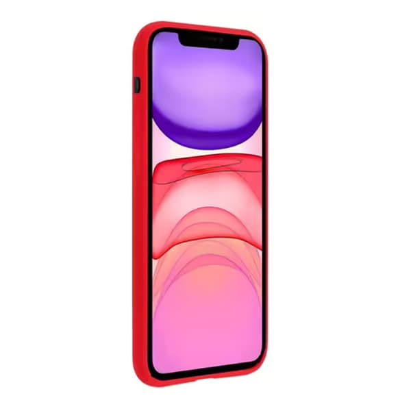 iPhone 11 Silikonskal Rvelon - Röd