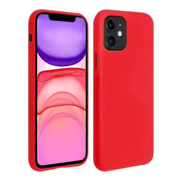 iPhone 11 Silikonskal Rvelon - Röd