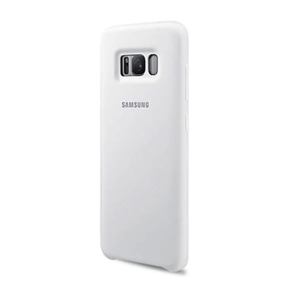 Mobilskal Silikon Samsung Galaxy S8 Plus - Vit