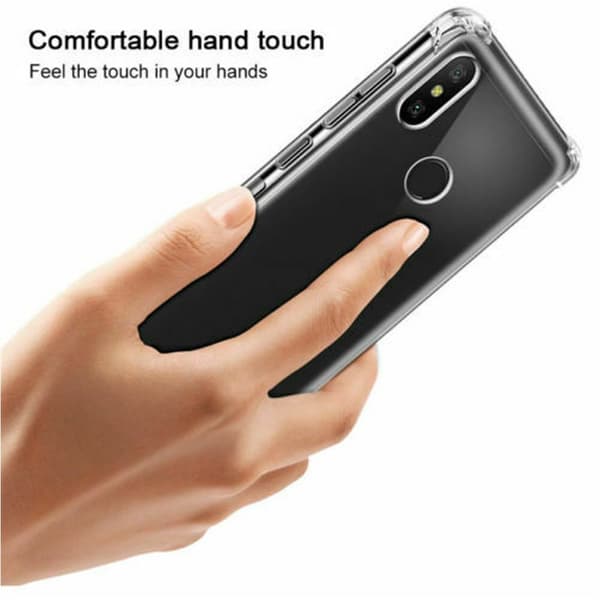 Stöttåligt Mobilskal Samsung Galaxy A40 - Transparent