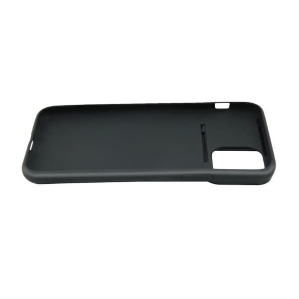 iPhone 11 Pro Silikonskal med Kameralucka - Svart