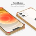 Miniatyrbillede 2 af 6: Stöttåligt Mobilskal iPhone 12 Mini - Guld