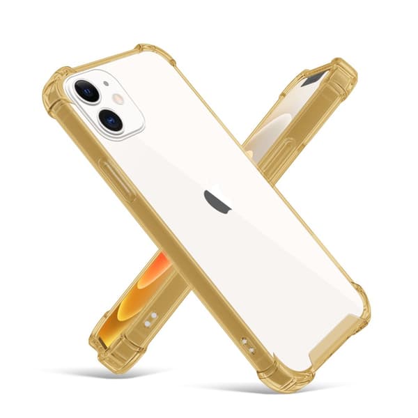 Stöttåligt Mobilskal iPhone 12 Mini - Guld
