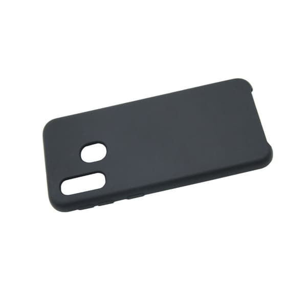 Silikonskal Samsung A40 - Svart