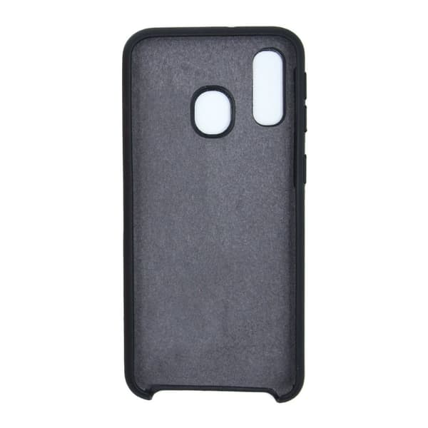 Silikonskal Samsung A40 - Svart