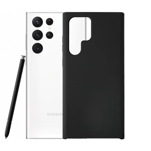Samsung Galaxy S22 Ultra 5G Silikonskal - Svart