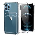 Pikkukuva 1 / 6: iPhone 13 Stöttåligt Skal med Korthållare - Transparent