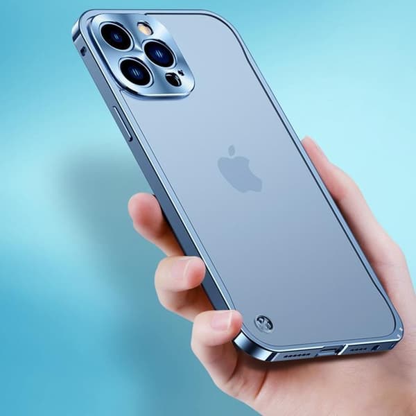 iPhone 13 Skal Metall Slim - Guld