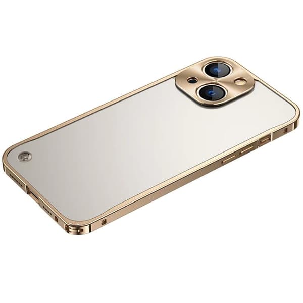 iPhone 13 Skal Metall Slim - Guld