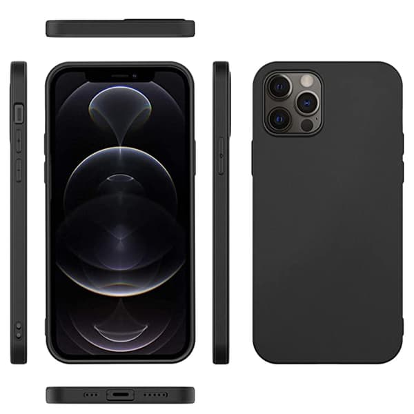 Mattbehandlat Tunt Skal & Hydrogel Skärmskydd iPhone 13 Pro Max