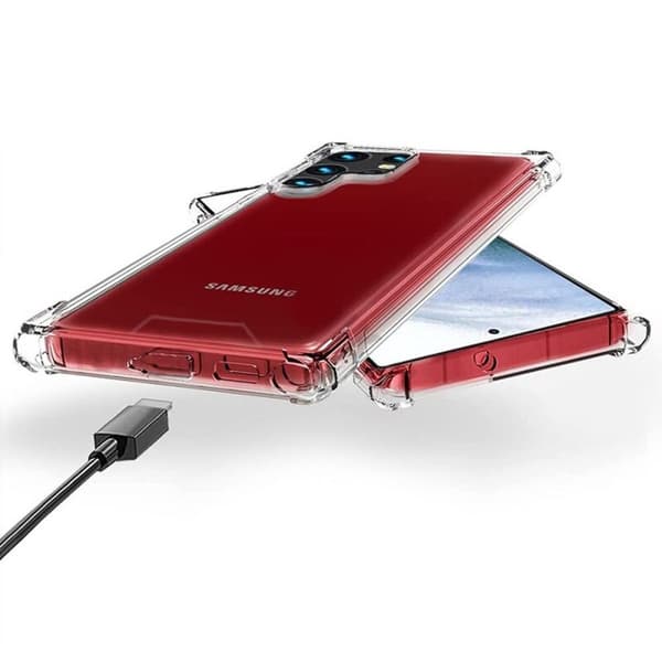 Stöttåligt Skal Samsung S22 Ultra 5G - Transparent