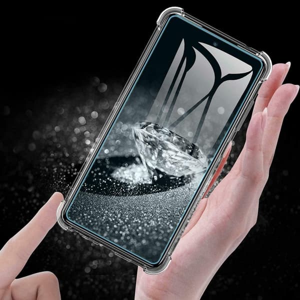 Stöttåligt Skal Samsung Galaxy A52s - Transparent