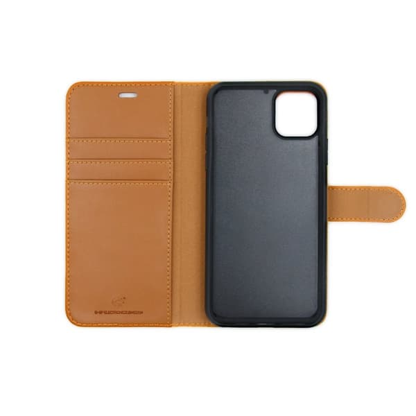 iPhone 11 Pro Plånboksfodral med Avtagbart Skal - Brun