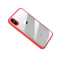 Miniatyrbillede 6 af 8: Stöttåligt Mobilskal iPhone XS Max - Röd/Transparent