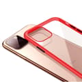Pikkukuva 3 / 8: Stöttåligt Mobilskal iPhone 11 Pro - Röd/Transparent/Svart