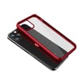 Miniatyrbillede 6 af 8: Stöttåligt Mobilskal iPhone 11 Pro Max - Röd/Transparent