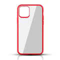 Miniatyrbillede 1 af 8: Stöttåligt Mobilskal iPhone 11 Pro Max - Röd/Transparent