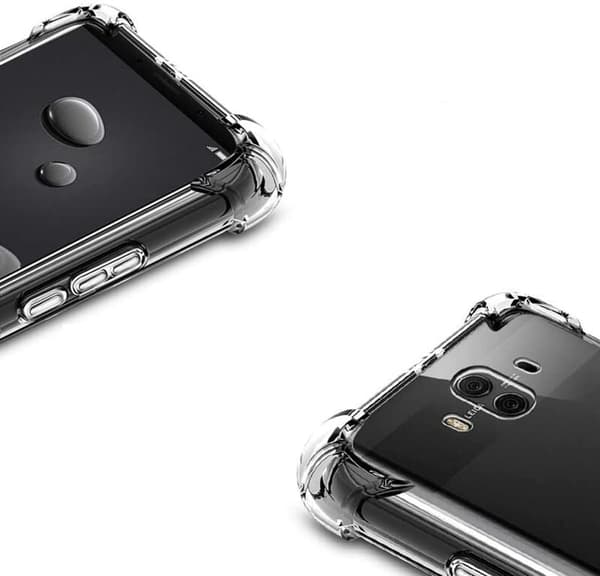 Stöttåligt Mobilskal Huawei Mate 10 - Transparent