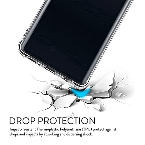 Stöttåligt Mobilskal Huawei Mate 10 - Transparent