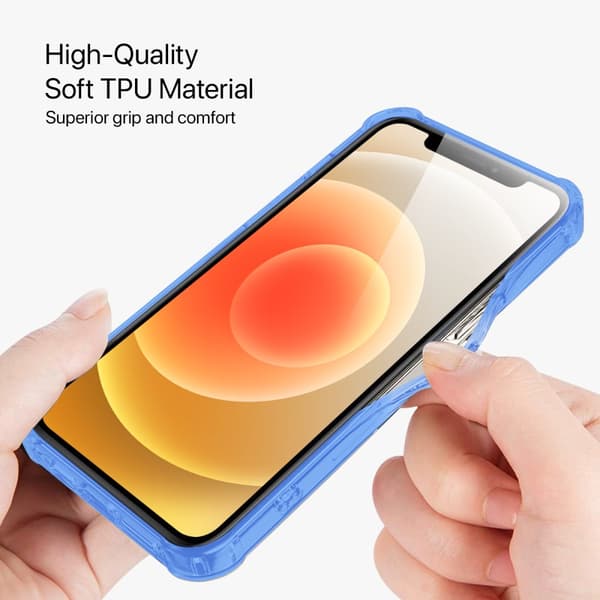 Stöttåligt Mobilskal iPhone 12 Mini - Blå