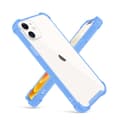 Miniatyrbillede 1 af 6: Stöttåligt Mobilskal iPhone 12 Mini - Blå