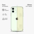 Miniatyrbillede 3 af 7: Stöttåligt Mobilskal iPhone 12 Mini - Transparent