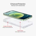 Miniatyrbillede 4 af 7: Stöttåligt Mobilskal iPhone 12 Mini - Transparent