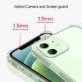 Miniatyrbillede 5 af 7: Stöttåligt Mobilskal iPhone 12 Mini - Transparent