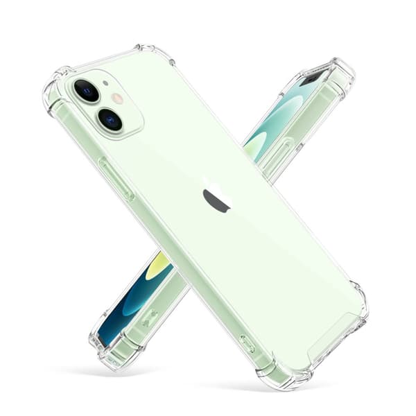 Stöttåligt Mobilskal iPhone 12 Mini - Transparent