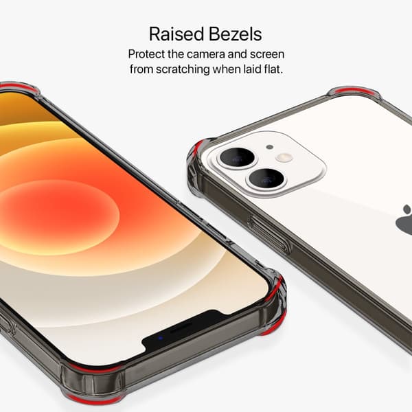 Stöttåligt Mobilskal iPhone 12 Mini - Svart