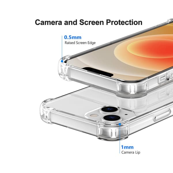 Stöttåligt Mobilskal iPhone 13 Mini - Svart