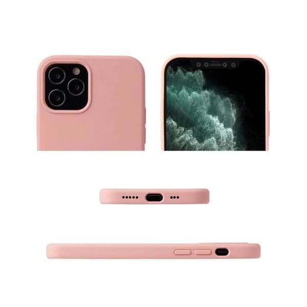 Mobilskal Silikon iPhone 13 Mini - Rosa