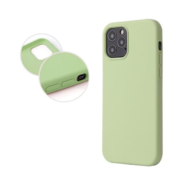 Mobilskal Silikon iPhone 13 Pro - Grön