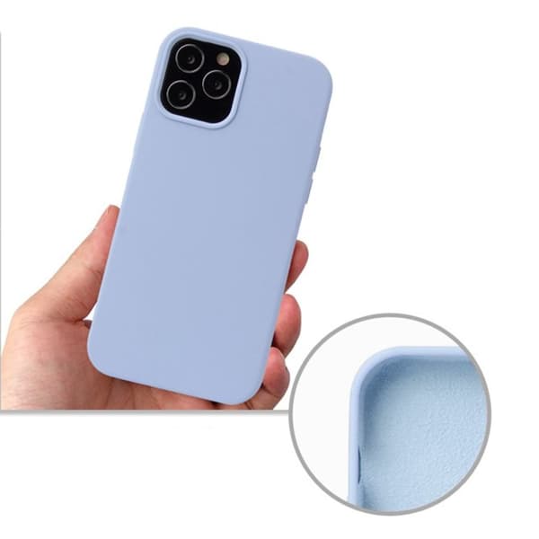 Mobilskal Silikon iPhone 13 Mini - Ljusblå