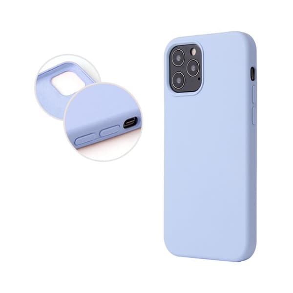 Mobilskal Silikon iPhone 13 Mini - Ljusblå