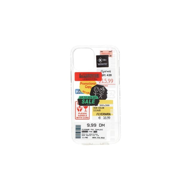 Stöttåligt Mobilskal iPhone 13 - Fashion Prisetiketter