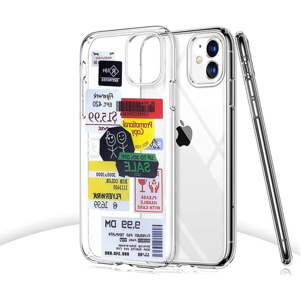 Stöttåligt Mobilskal iPhone 13 Pro - Fashion Streckkoder