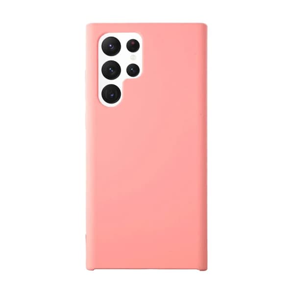 Samsung Galaxy S22 Ultra 5G Silikonskal - Rosa
