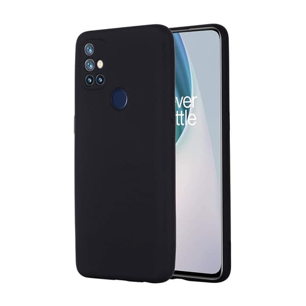 OnePlus Nord N10 5G Silikonskal - Svart